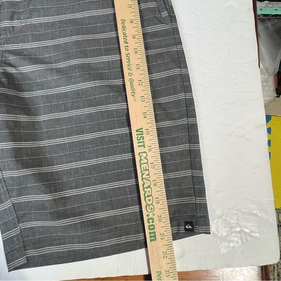 quiksilver amphibians 34 swimtrunks gray/green - Picture 8 of 9